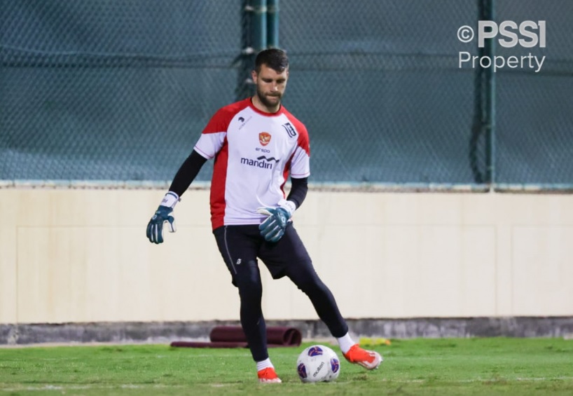 Maarten Paes Siap Tampil, Timnas Indonesia Siapkan Kekuatan Penuh Lawan Bahrain