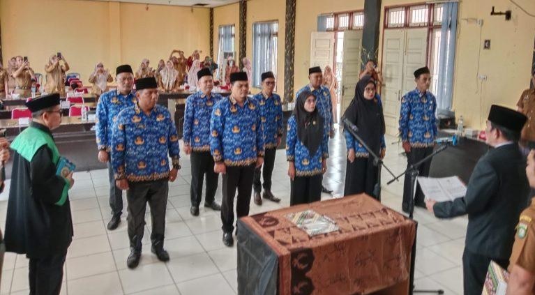 10 Kepala Sekolah di Bungo Dilantik, Berikut Nama-Namanya