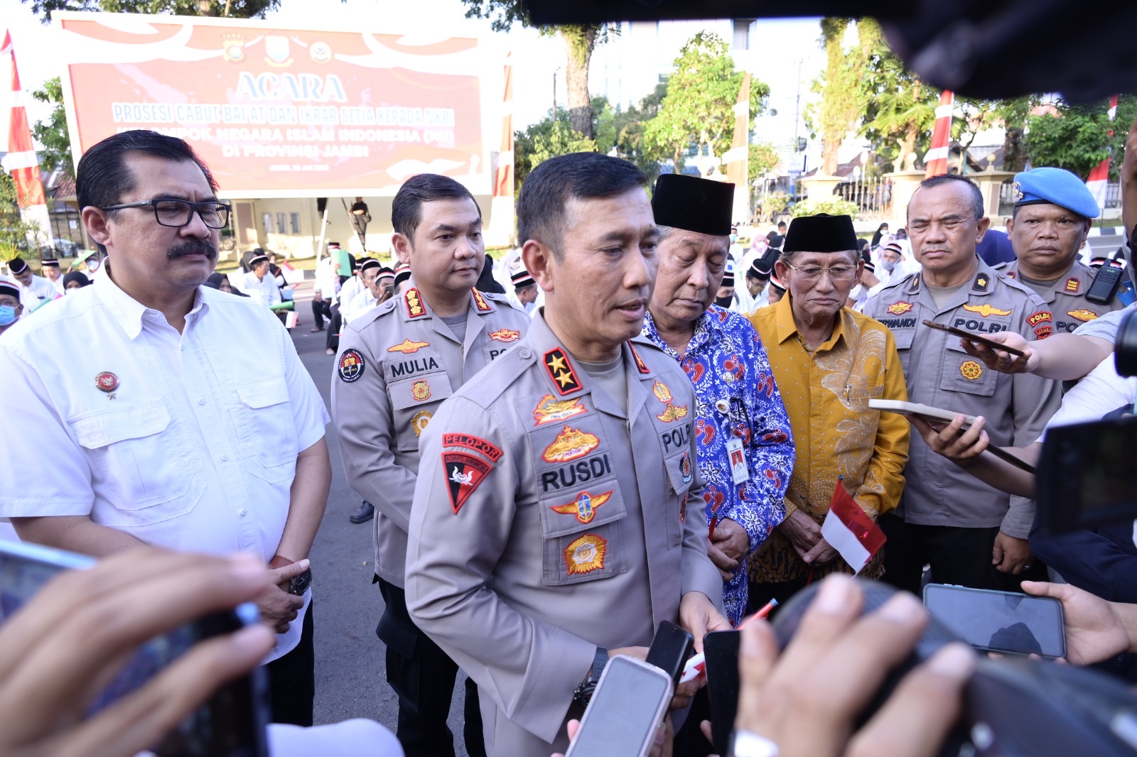 Kapolda Jambi Keluarkan Maklumat Larangan Pembakaran Hutan dan Lahan