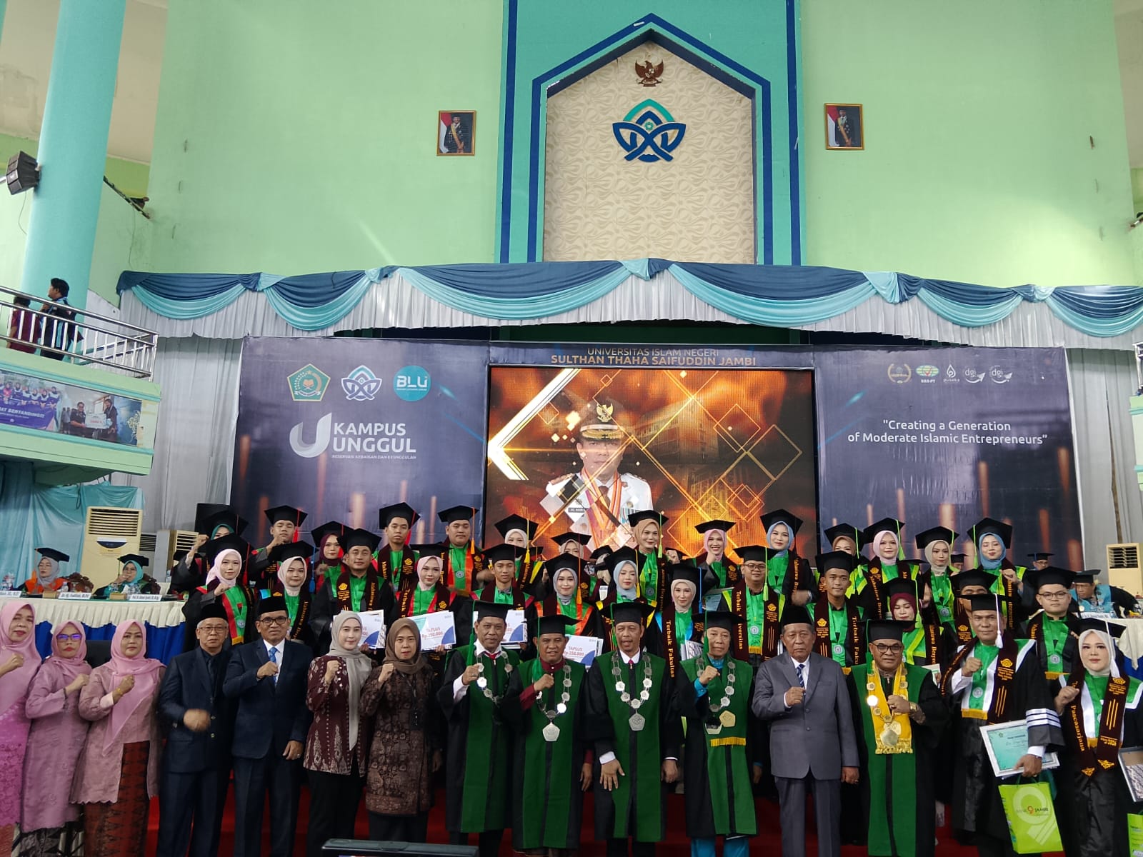 Luluskan 910 Mahasiswa, Rektor UIN STS Jambi Paparkan Capaian UIN Terbaru 