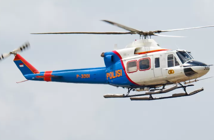 Helikopter Polda Jambi Berusia 30-40 Tahunan, Bisa Mendarat di Lapangan Sempit Bahkan di Sawah. Ini Detailnya