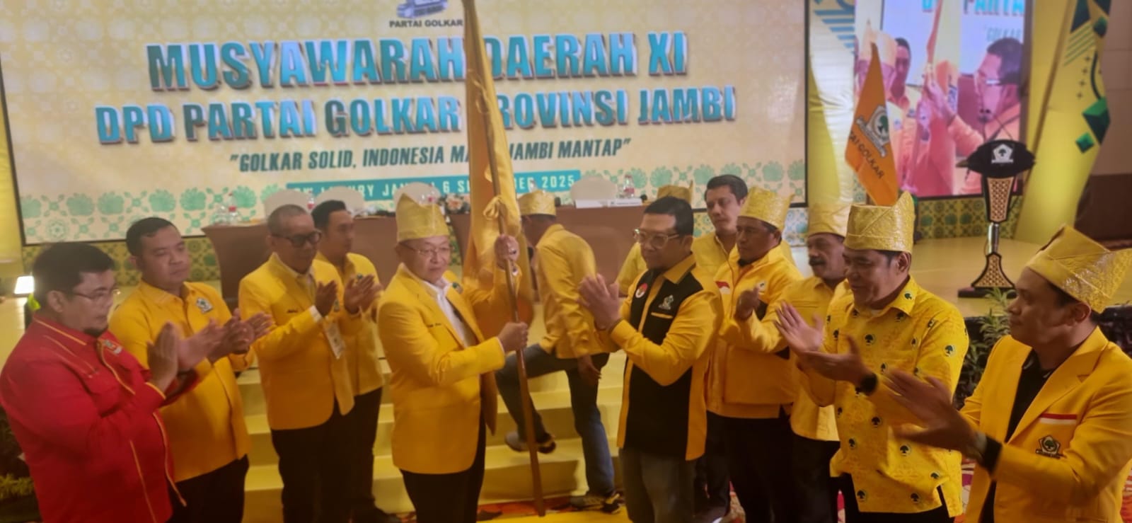 CE Terpilih Aklamasi, Musda XI Golkar Jambi Berjalan Aman Dan Kondusif 