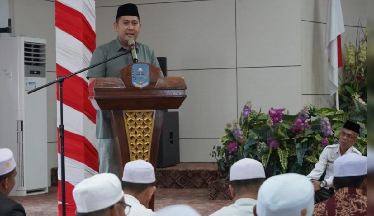 Bupati H M Syukur Pastikan Bantuan Ponpes Tetap Bergulir