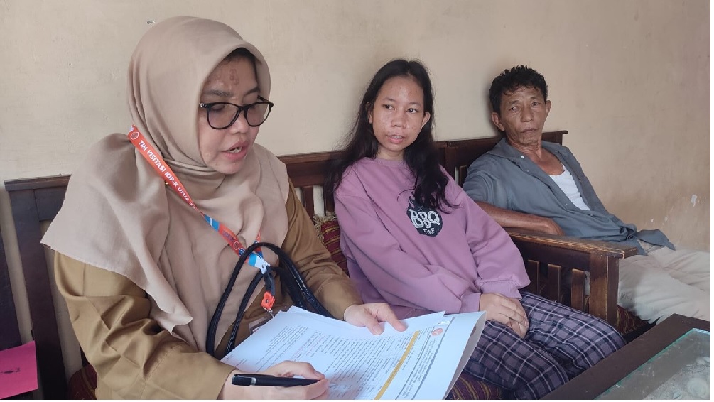 Blusukan Warek 4 UNJA ke Lorong-Lorong Kota Jambi, Visitasi Langsung Rumah Calon Penerima KIP-K