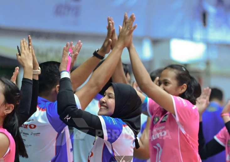 Laga Perdana Proliga 2025, Jakarta Pertamina Enduro Pukul Jakarta Electric PLN 3-0