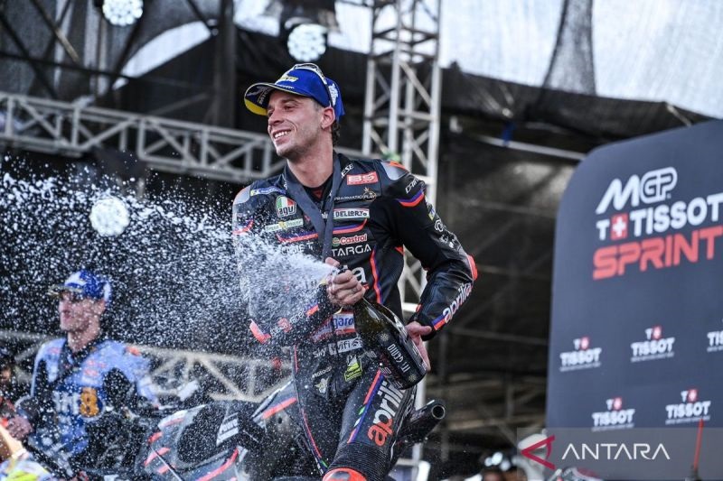 Asapi Jorge Martin,  Marco Bezzecchi Raih Gelar Juara MotoGP Brasil