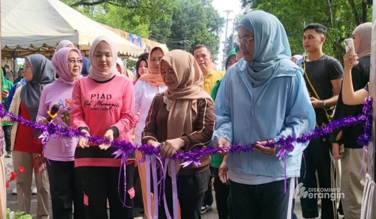 Peringatan Hari Batik 2025 di Merangin Diawali Senam Massal