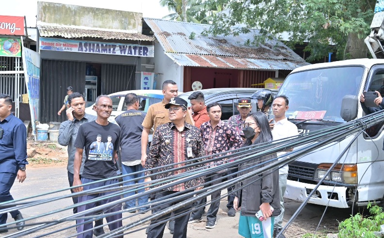 Gerak Cepat Tanggapi Bencana, Wali Kota Maulana Turun Cek Sejumlah Titik Rawan