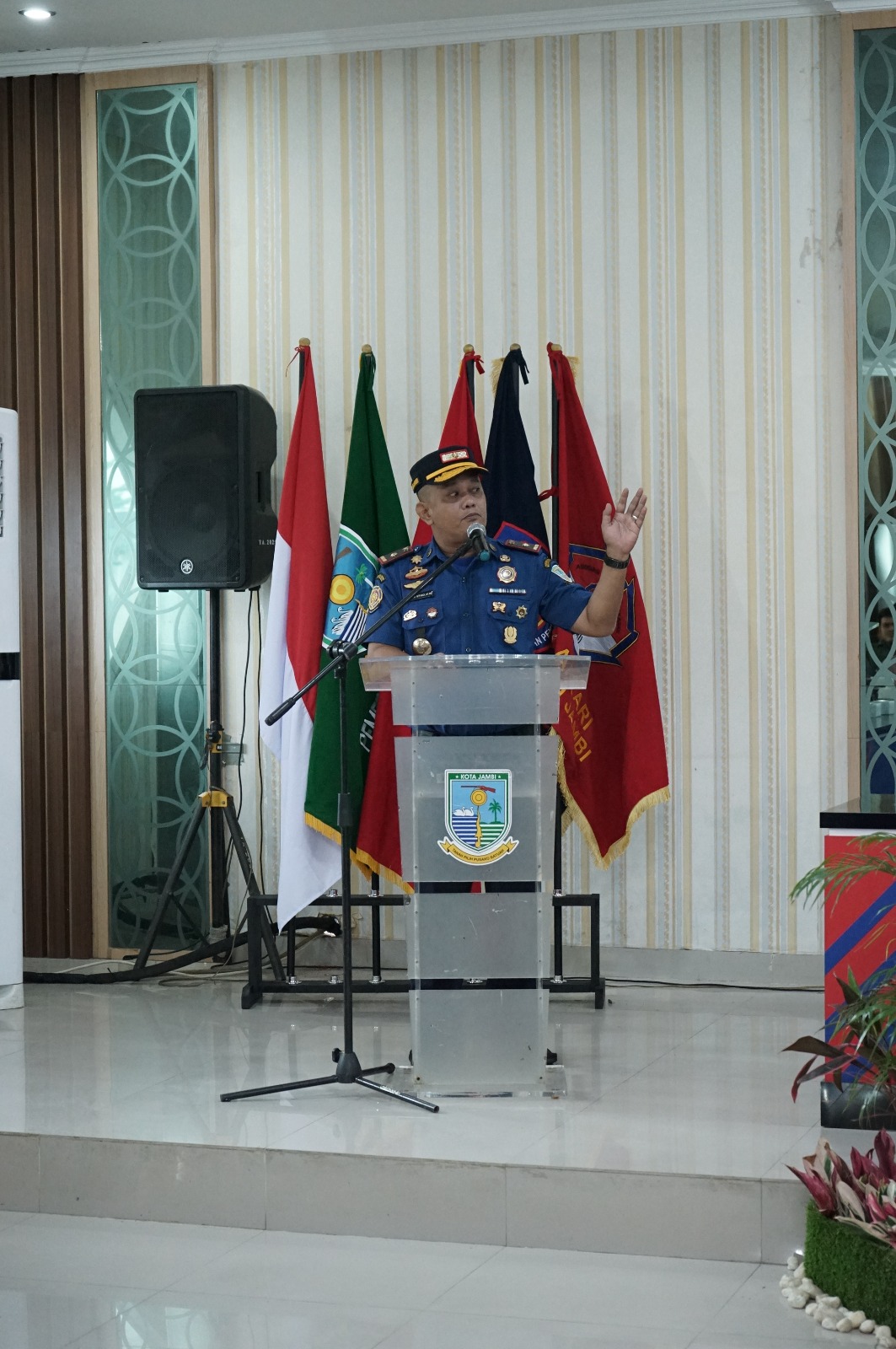 Sadar Bahaya Api! Damkartan Kota Jambi Bekali 150 Pelaku Usaha Hadapi Kebakaran