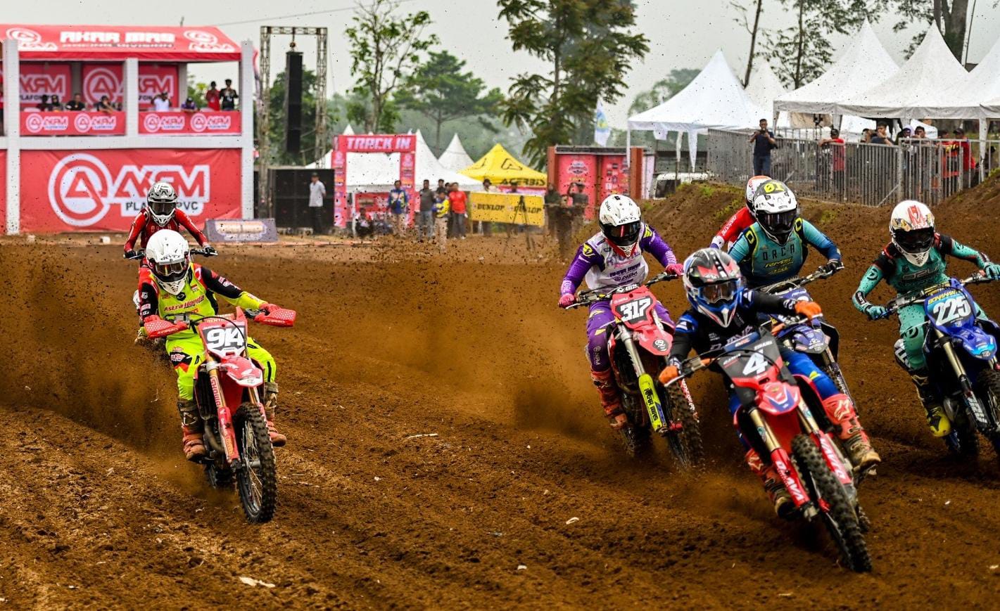 Melaju Kencang Selepas Cidera, Crosser AHM Raih Dua Podium Pada Final Kejurnas Motocross