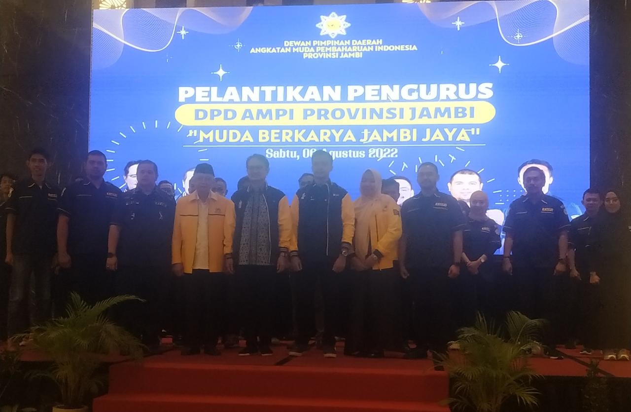 Khalid Syailendra Resmi Dilantik Jadi Ketua AMPI Jambi