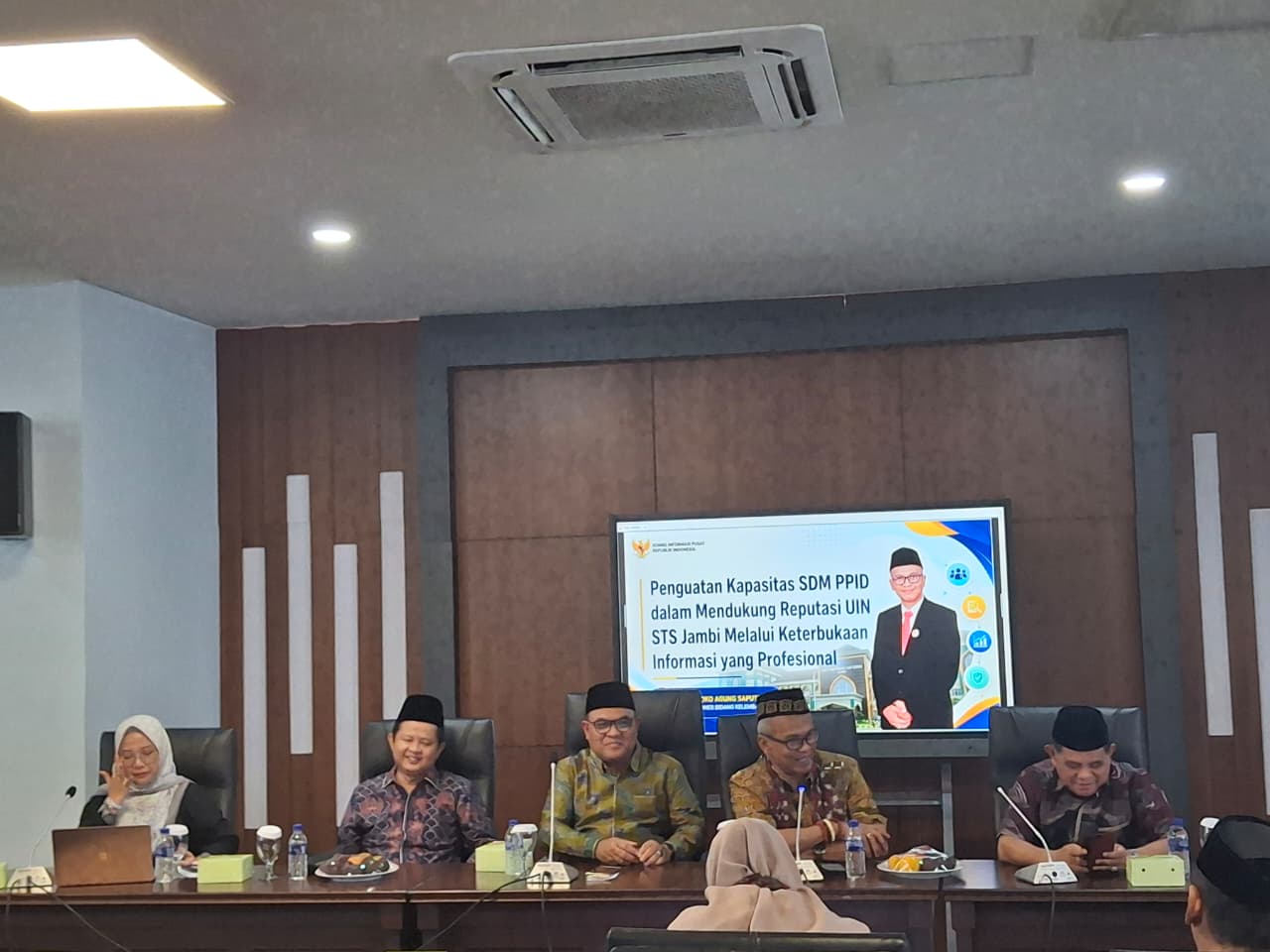 Dorong Penguatan SDM PPID, Rektor UIN STS Jambi Tergetkan Predikat Kampus Informatif