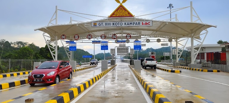  Hari Ini Fungsional Tol Bangkinang-Koto Kampar Ditutup, Tol Binjai-Tanjung Pura Hingga 10 Januari 2024