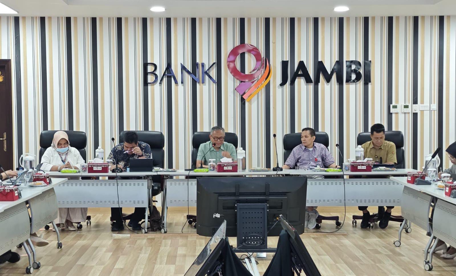 Bank Jambi dan Bank bjb Adakan Pertemuan Bahas Manajemen Risiko Terintegerasi