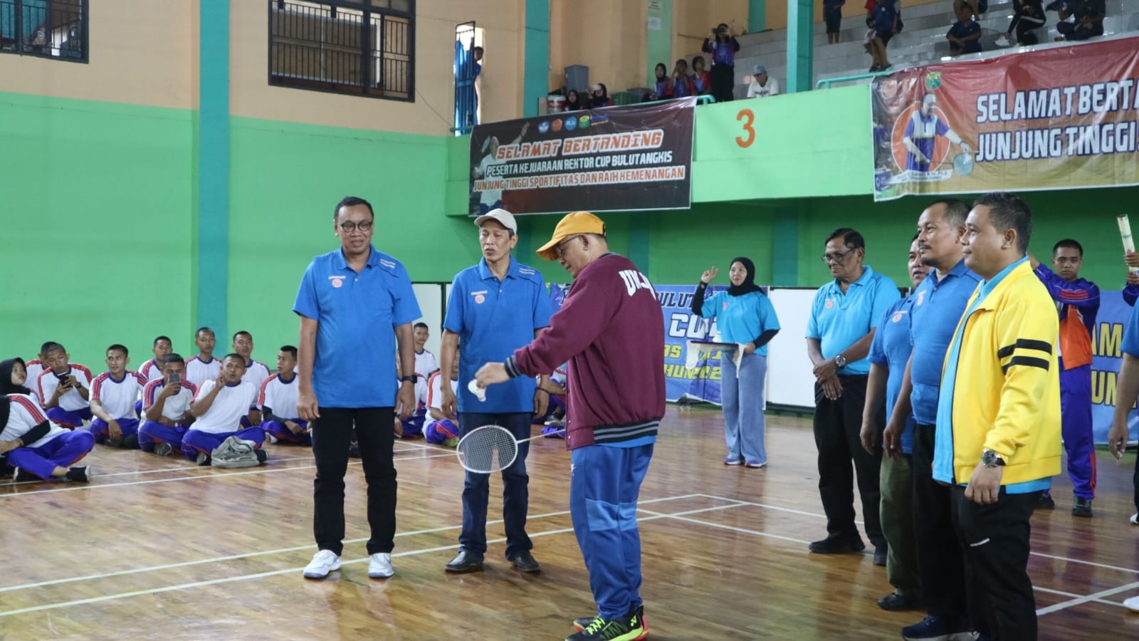 Turnamen Bulutangkis Dies Natalis UNJA ke-60 Dimulai