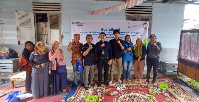 LKPNI Bersama BPJS Ketenagakerjaan Sosialisasikan Program BPU ke Warga 