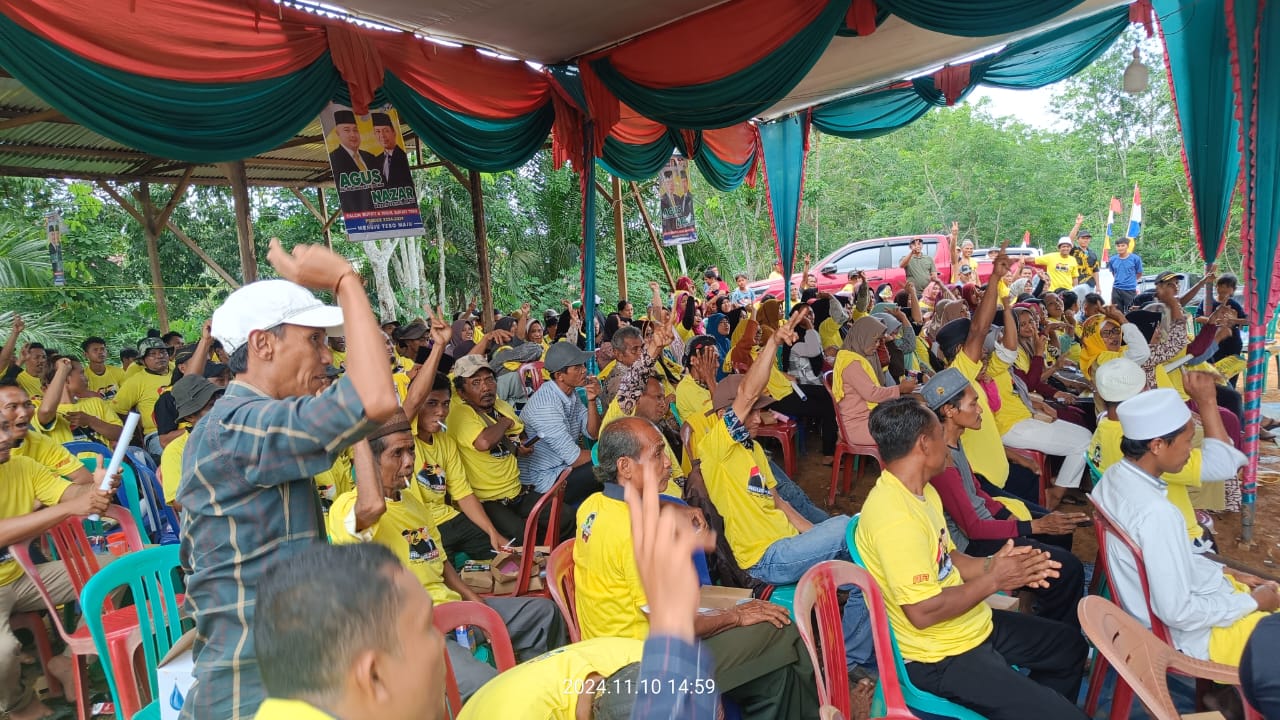 Kandang Lawan Luluh Lantak, VII Koto Ilir Jadi Milik Agus-Nazar