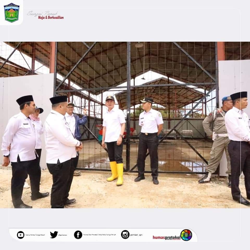 Wawako Antos Tinjau Pembangunan TPS 3R Desa dan TPS 3R Skala Kawasan