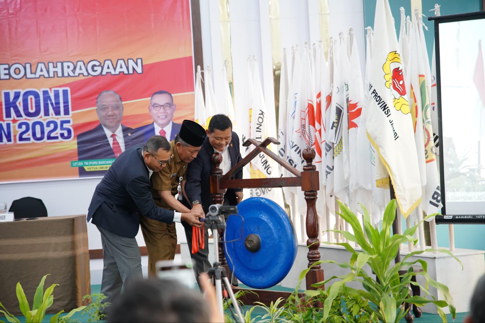 Buka Musorprovlub Koni Jambi 2025, Wagub Sani dan Waketum Koni Harap Ketua Baru Tingkatkan Prestasi