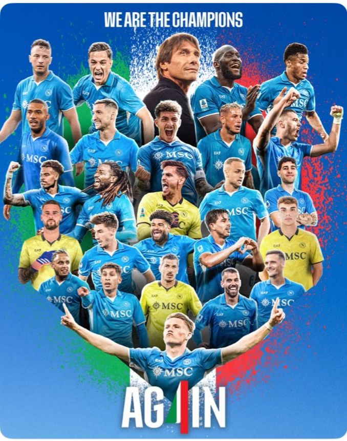 Napoli Raih Gelar Juara Liga Italia 2024/2025
