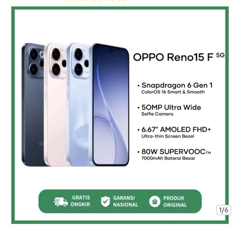 Resmi Rilis, Simak Harga dan Spesifikasi Reno 15 di Indonesia