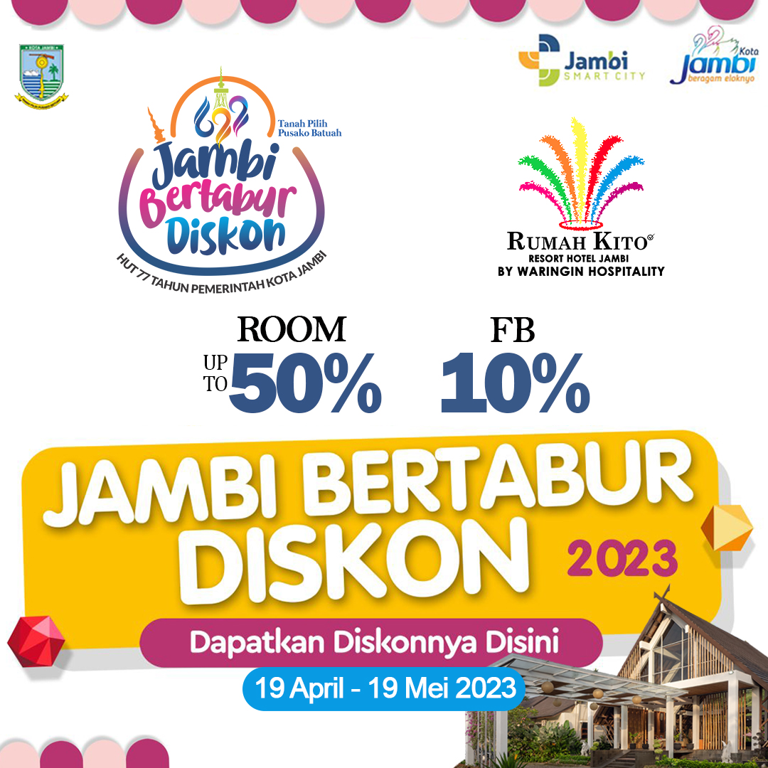 Bertabur Diskon di Rumah Kito by WH