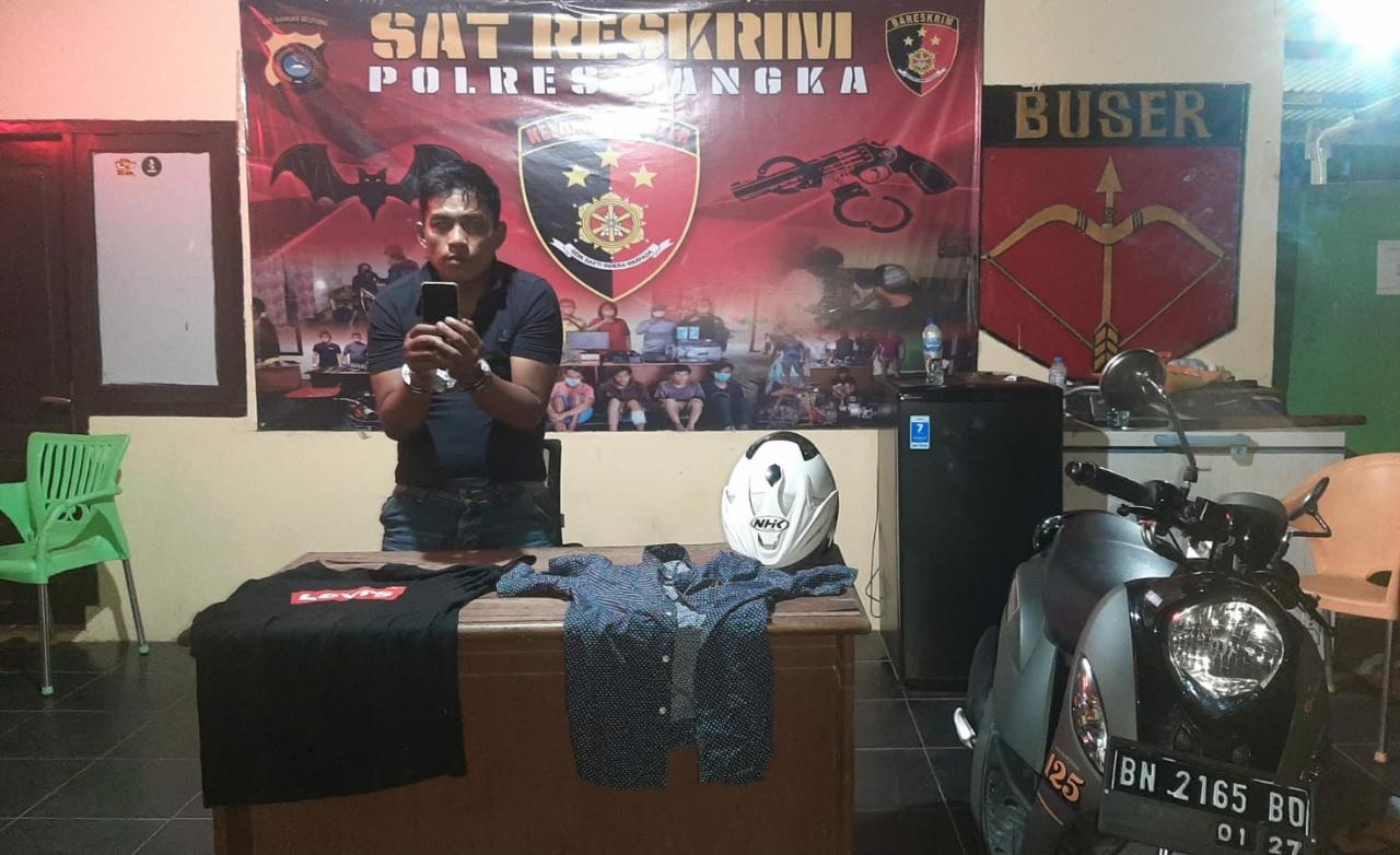 Polisi Gadungan Asal Jambi Gelapkan Hp dan Motor, Ditangkap Saat Akan Menyeberang ke Palembang 