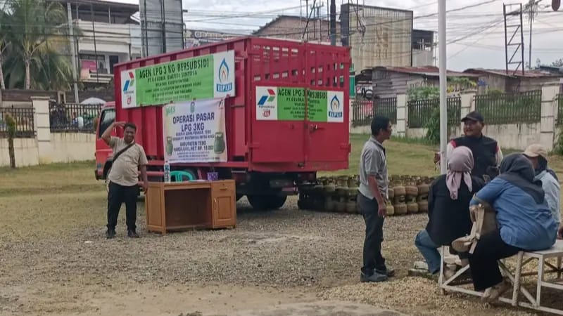 Tekan Lonjakan Harga LPG 3 Kg, Disperindagkop Gelar Operasi Pasar