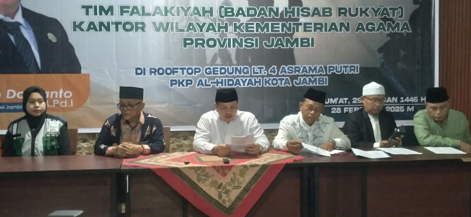 Hilal Belum Terlihat di Provinsi Jambi, Kakanwil Mahbub Daryanto Ungkapkan Ini