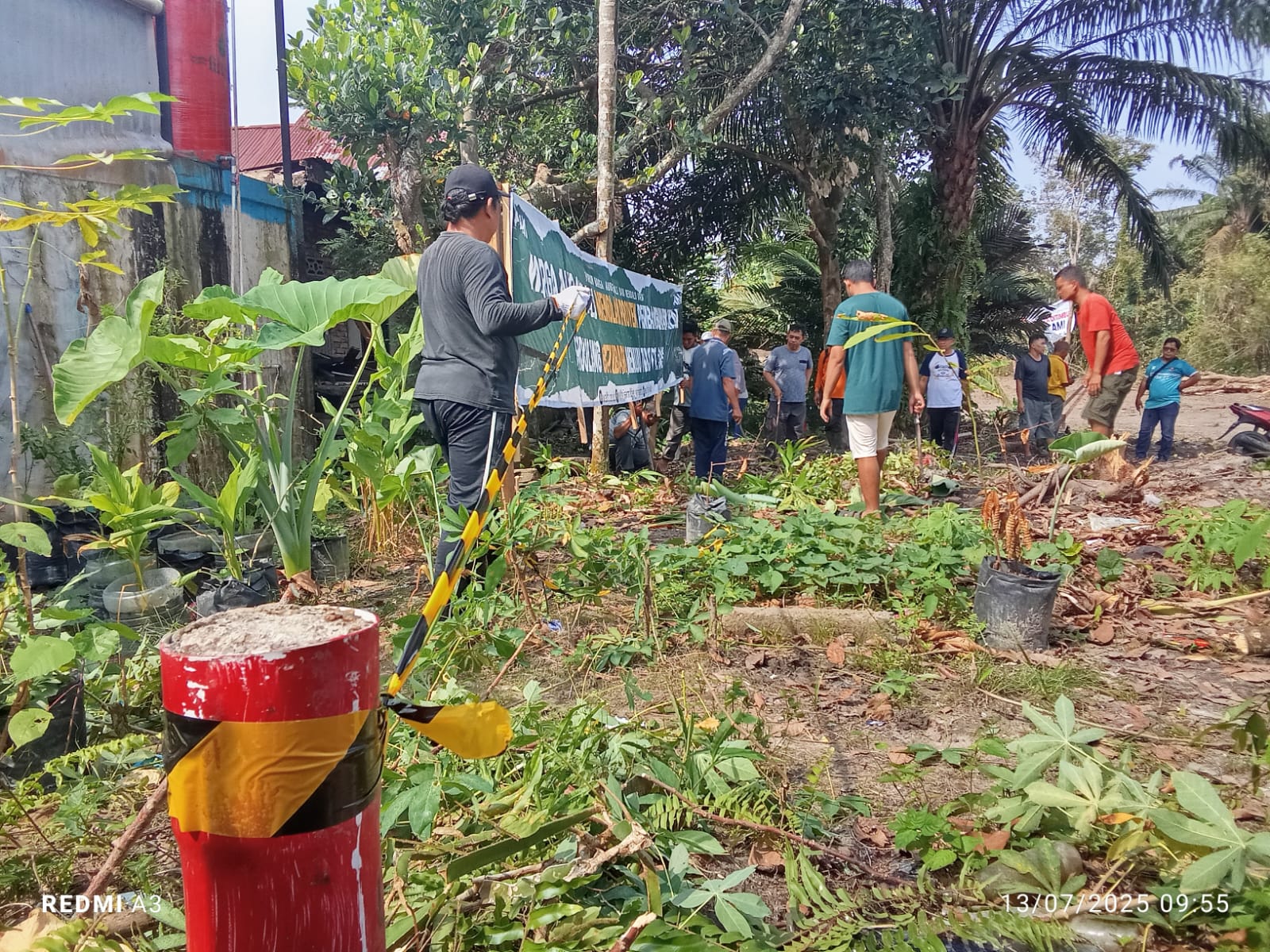 Tetap Menolak! Warga Aur Kenali dan Mendalo Dirikan Posko Penolakan PT SAS