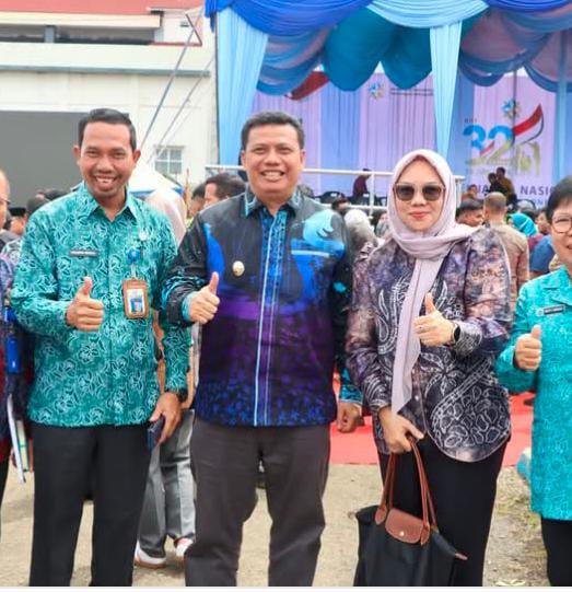Wakil Bupati Tanjab Barat Hadiri Puncak Harganas ke-32 Provinsi Jambi di Kerinci