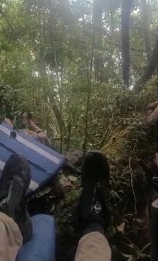  Viral Video Diduga Korban Heli yang Ditumpangi Kapolda Beredar di Medsos