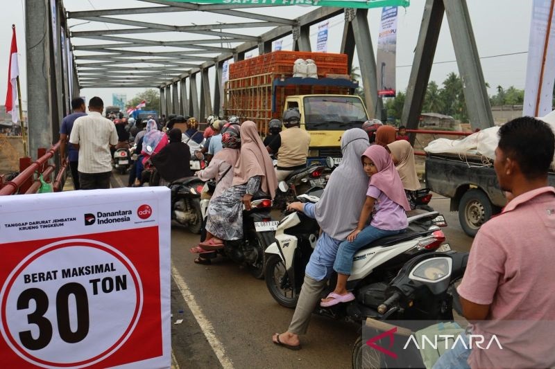 Jembatan Bailey Krueng Tingkeum Kelar, Jalur Banda Aceh-Medan Kembali Terhubung