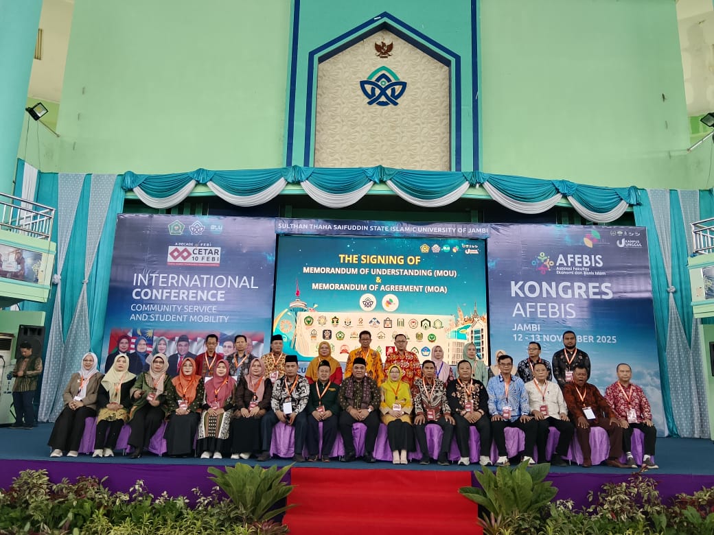 UIN STS Jambi Gelar Konferensi Internasional FEBI Bahas Ekonomi Islam dan Teknologi Hijau