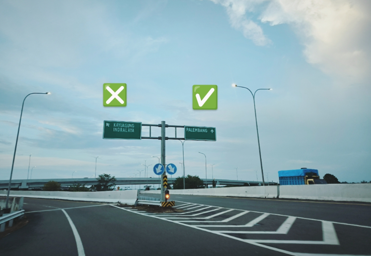 Dari Lampung Hendak ke Arah Jambi Riau? Gunakan Jalur 'Kanan' Tol Palembang Supaya Tidak Nyasar ke OKI