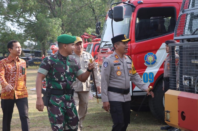 Pemkab Bungo Gelar Apel Siaga Karhutla