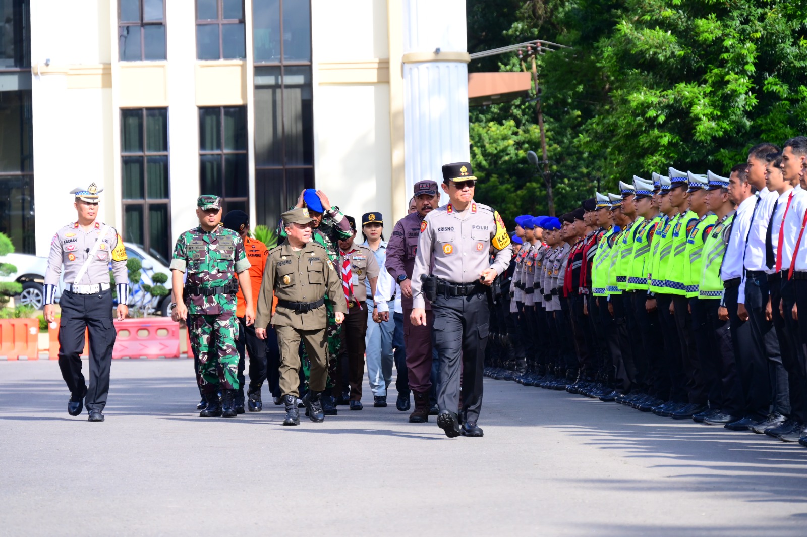 1.507 Personel Disiapkan Polda Jambi Untuk Pengamanan Perayaan Natal 2025 dan Tahun Baru 2026