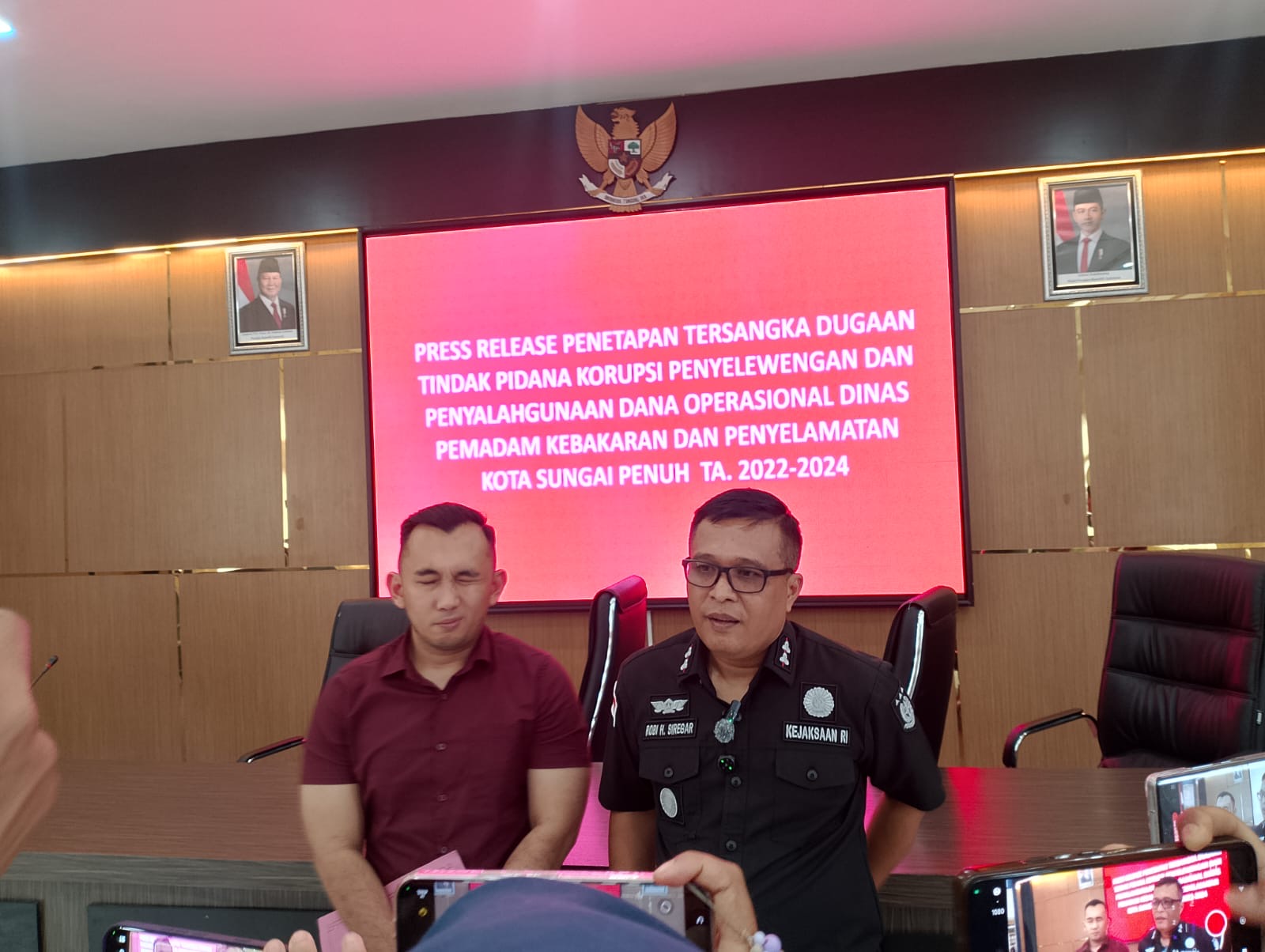 Kades Tanjung Tanah Kembalikan Uang 186 Juta ke Kejari Sungai Penuh,  Janji Kembalikan Lagi Rp150 Juta