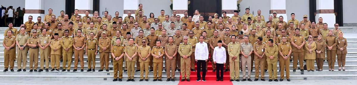 Pj Wali Kota Jambi Hadiri Pertemuan Kepala Daerah Se-Indonesia Dengan Presiden Di IKN