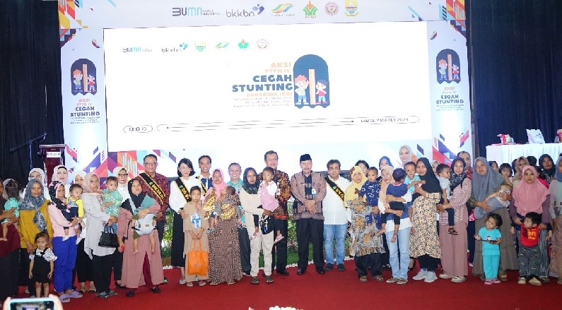 PTPN IV PalmCo Tanggulangi 1.100 Anak Dari Stunting Wujudkan Indonesia Emas 2045