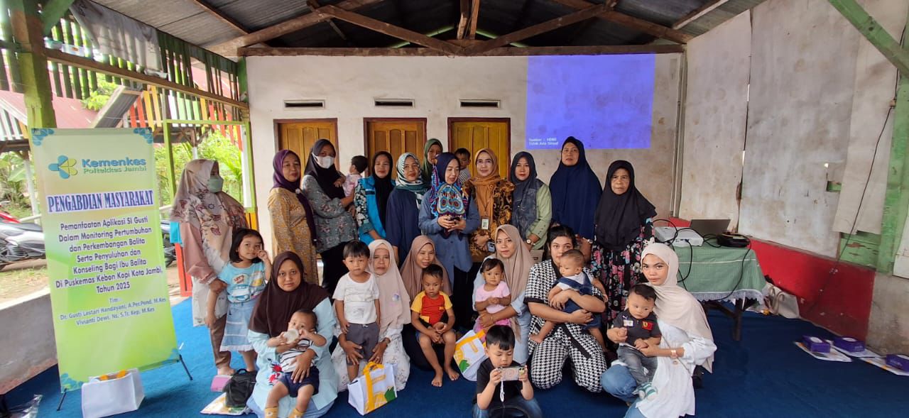 Pemanfaatan Aplikasi Si-Gusti Dalam Monitoring Tumbuh Kembang Dan Penyuluhan Serta Konseling Balita Di Wilayah