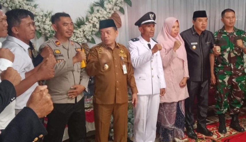 Desa Persiapan Sungai Tebal Diresmikan Gubernur, H Mukti: Darma Setiawan Resmi Penjabat Kades