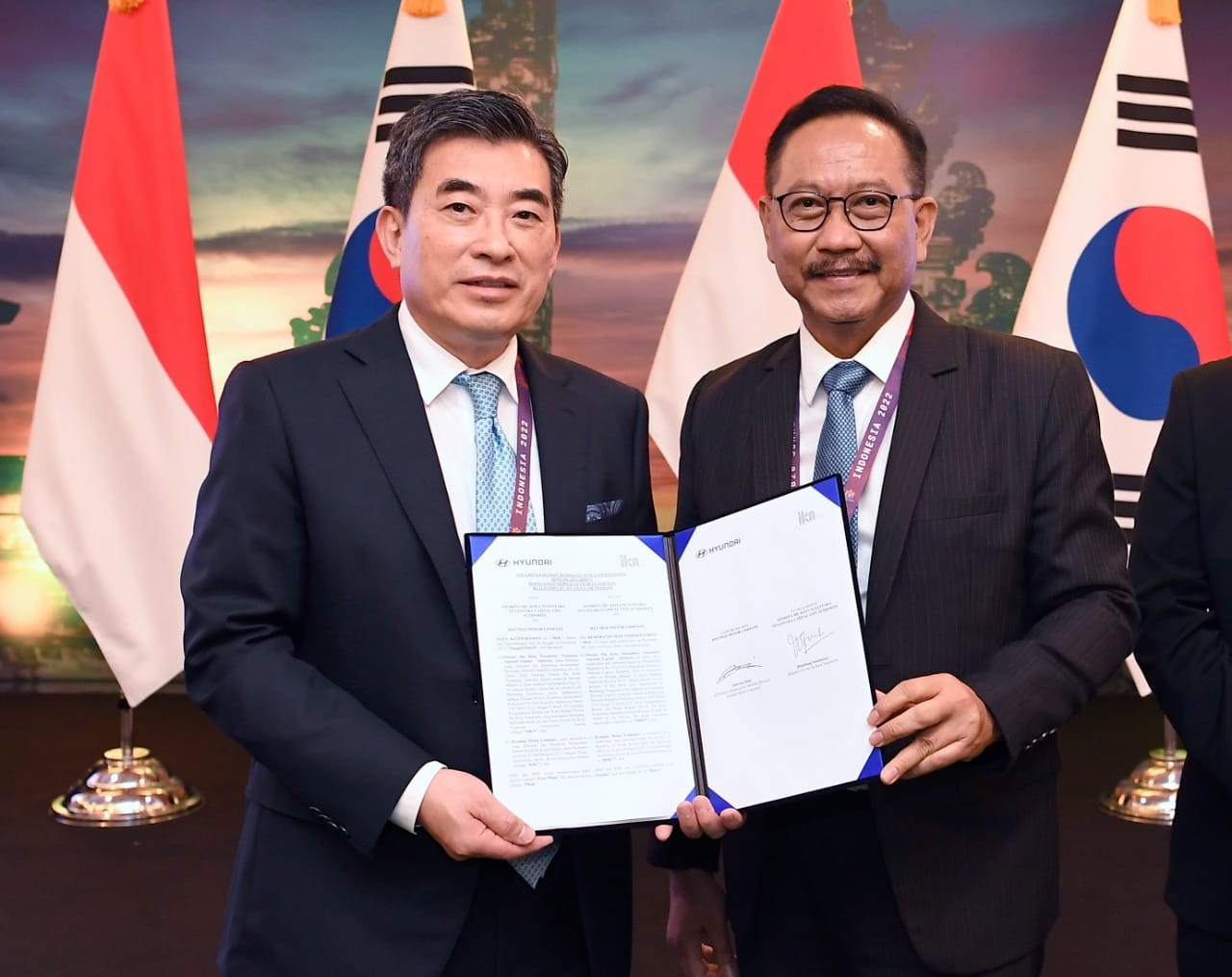 Hyundai Motor Group Menandatangani MoU dengan Otoritas Ibu Kota Nusantara