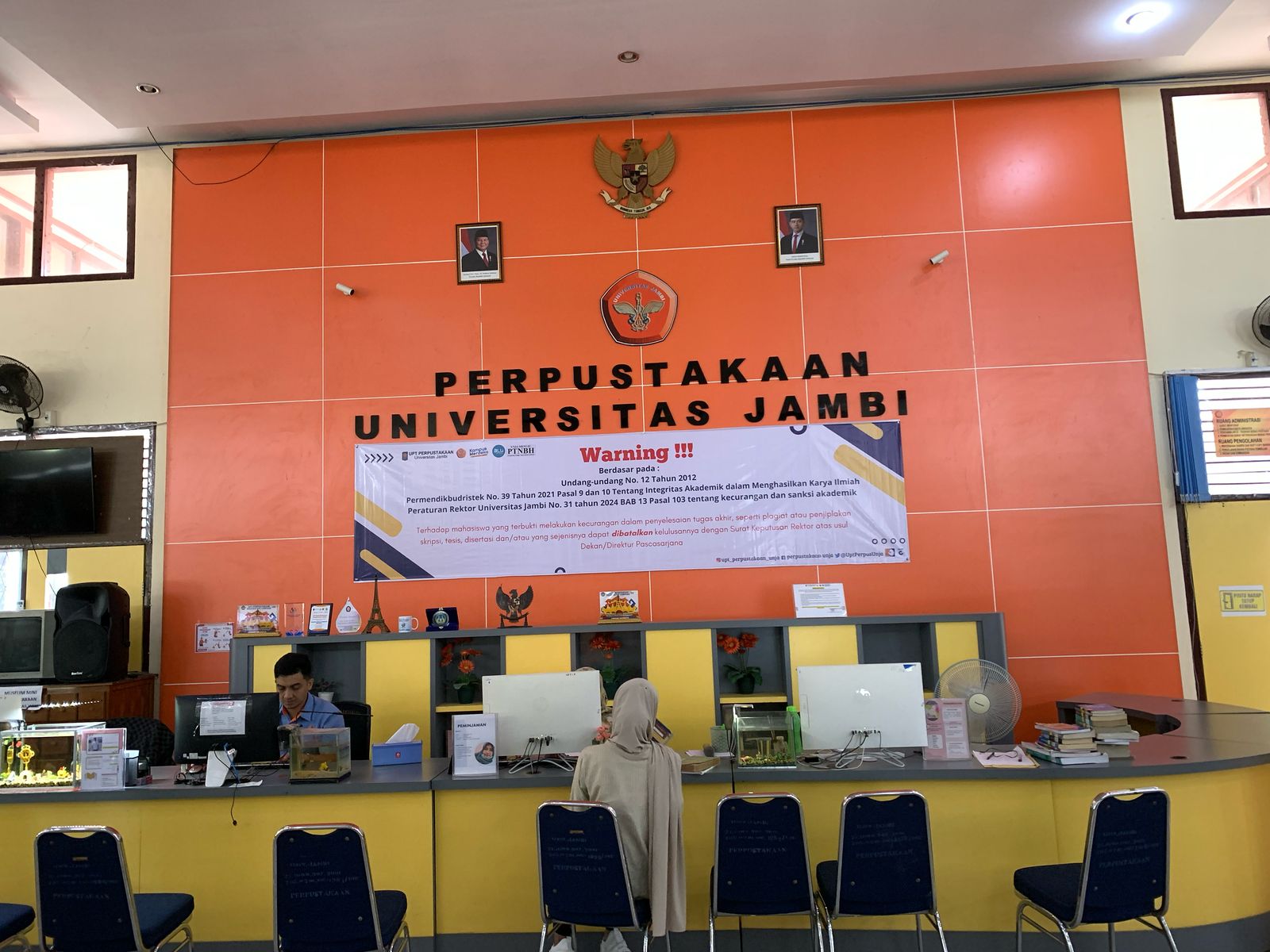 Perpustakaan UNJA Raih Akreditasi Unggul dari PERPUSNAS RI