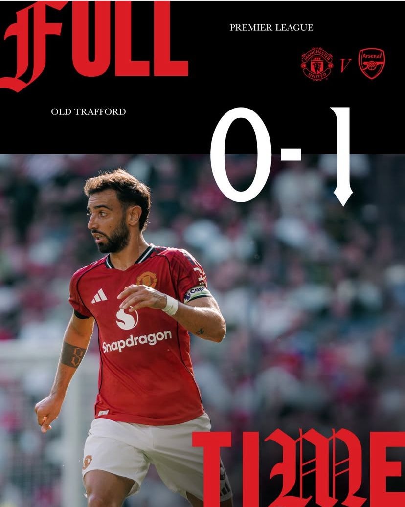 Arsenal Pecundangi Manchester United 1-0 di Old Trafford