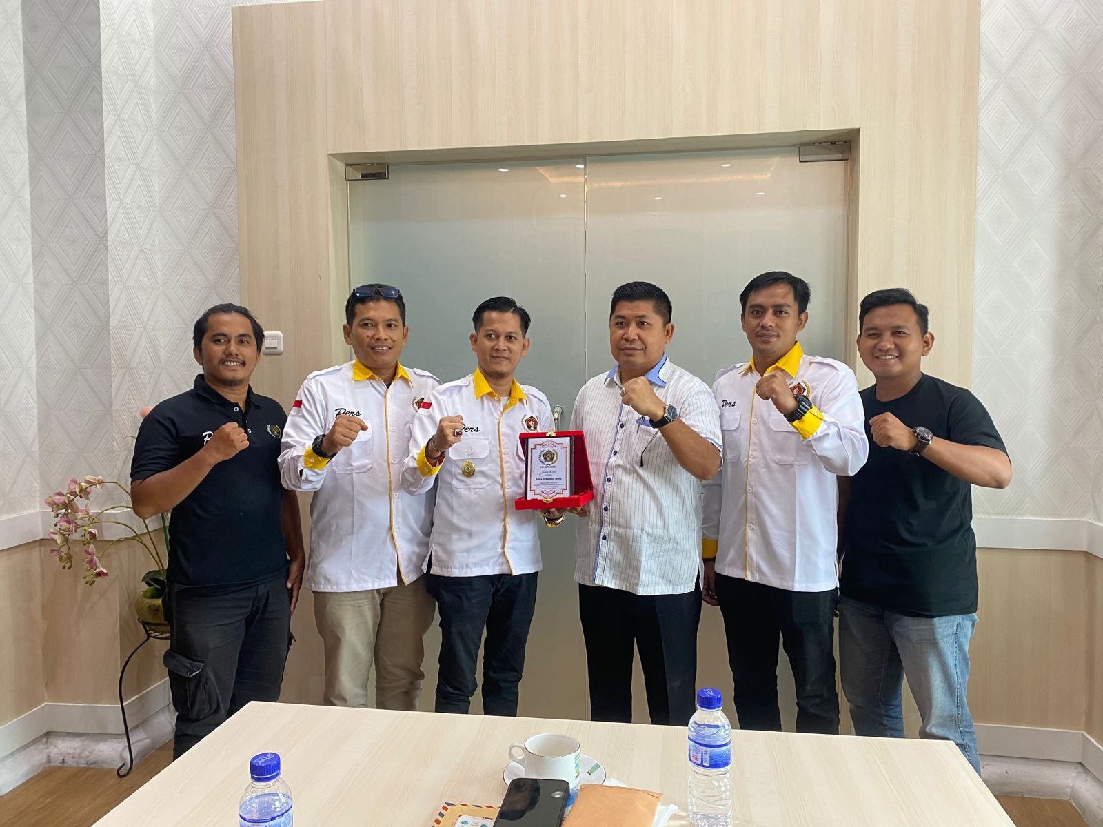 Bincang Bersama Ketua DPRD Kota Jambi, PWI Kota Jambi Perkuat Sinergitas dengan Wakil Rakyat