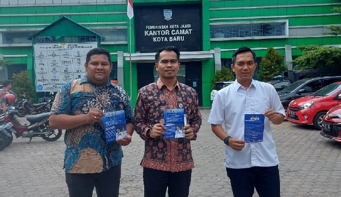 Jasa Raharja-Tim Samsat Kota Jambi Audensi ke Kecamatan, Infokan Pemutihan Pajak dan SWDKLLJ
