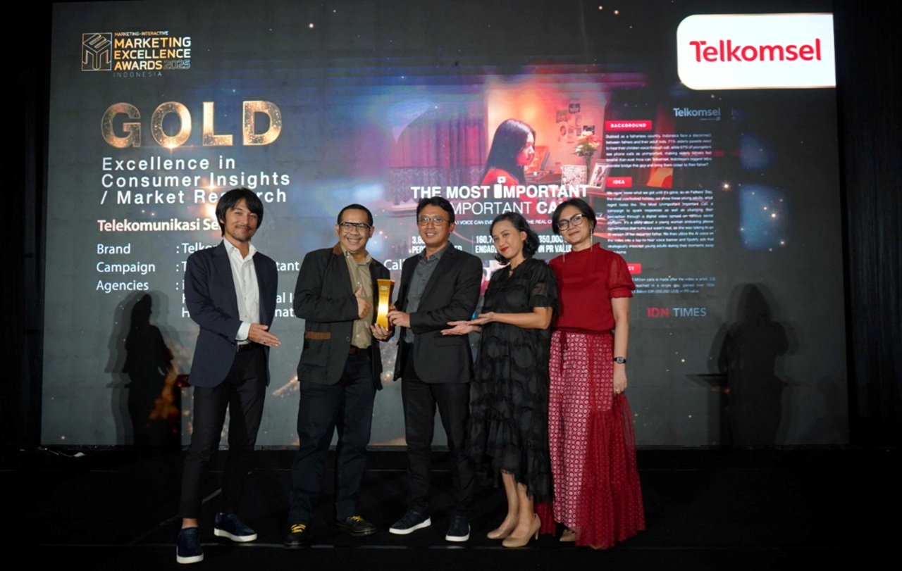 Keren! Telkomsel Raih 5 Penghargaan pada Marketing Excellence Awards 2025
