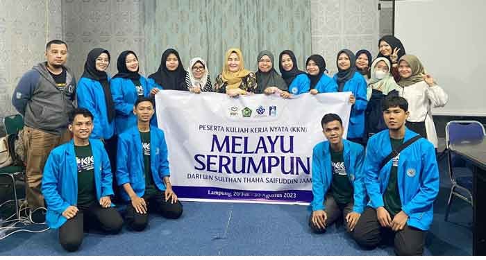 Mahasiswa UIN STS Jambi Ikutin KKN MELAYU SERUMPUN di Lampung