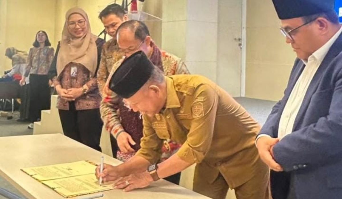 Pemkab Merangin Teken MoU dengan Badan PPB Kemendikdasmen RI untuk Perkuat Literasi dan Bahasa Daerah